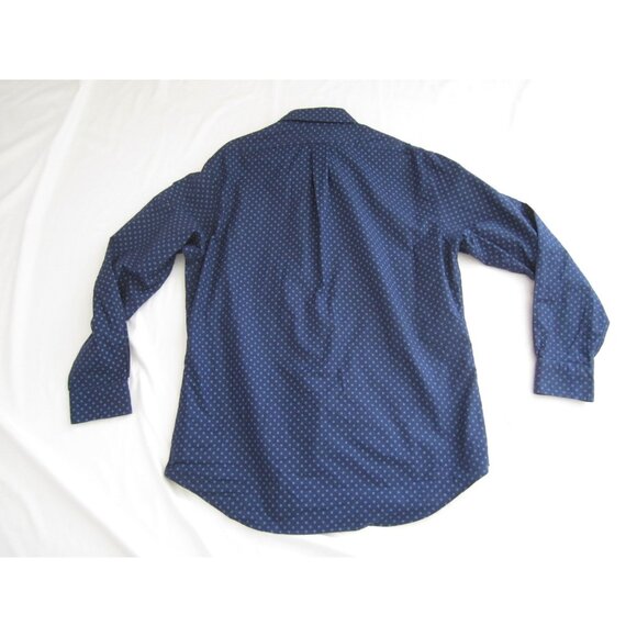 Men Brooks Brothers Regent Polka Dot Print Polo Long Sleeve Shirt Sz L (MT732) - Picture 3 of 9